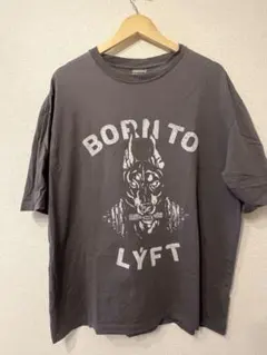 LYFT BORN TO LYFT Tシャツ グレー　Lサイズ