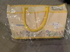 CINNAMOROLL 花柄トートバッグ 大きめ