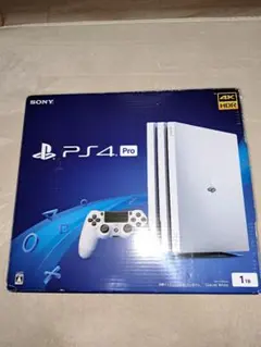 極美品　PlayStation 4 pro 1TB ホワイト 本体