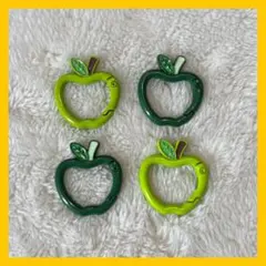 Mrs. GREEN APPLE　カラビナ　青りんご　緑　黄緑　4個セット