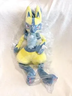 ルカリオ　ポケットモンスター　めちゃもふぐっとぬいぐるみ