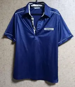 Up Rockers ポロシャツ Lサイズ ネイビー 紺色