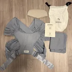 コニー抱っこ紐FLEX AirMesh ヘッドサポート付き Pale blue