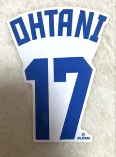 大谷翔平 OHTANI 17 ステッカー シール
