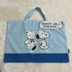 familiar スヌーピーコラボ　トートバッグ