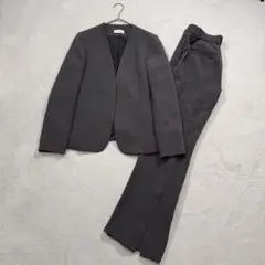 PLST トリアセブレンド 洗える セットアップ ジャケット パンツ