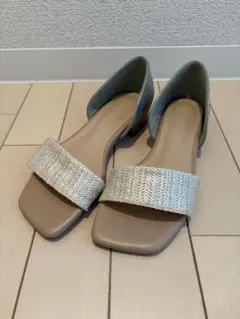 レプシィム　オープントゥフラットサンダル　サイズ:Ｍ