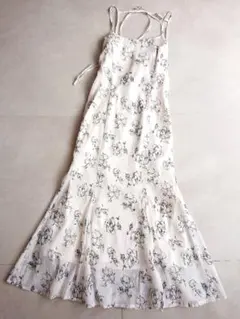 未使用ワンアフターアナザーナイスクラップのシャーリングキャミワンピース