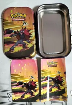 【海外】ゾロアーク　缶ダメカンケース　mini tin ポケモンカードのサムネイル