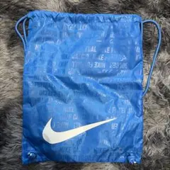 NIKE サッカー用 ナップサック ブルー