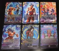 【6枚】ドラゴンボール　カード　デュアル　エボリューション　sr