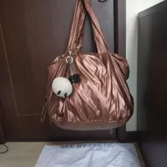 SEE BY CHLOÉ ブラウン ショルダーバッグ 保存袋付き