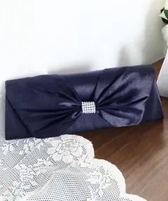 3WAYビッグリボンデザインクラッチバッグ