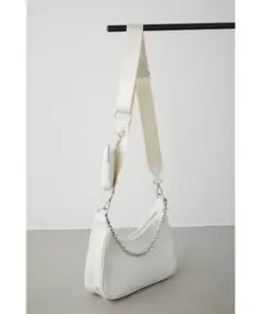 POUCH SET SHOULDER BAGポーチセットショルダーバッグホワイト