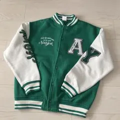 ZARA 緑白 ジャケット 11-12歳