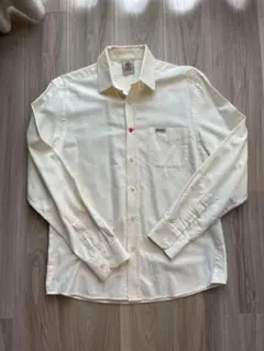 Franklin & Marshall 長袖シャツ アイボリー メンズのサムネイル