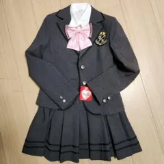 女の子フォーマルスーツ150 4点セットアップ卒業式DECORAPINKYS