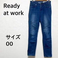 レディアットワーク　デニム　ジーンズ　スキニーパンツ　ローライズ　ストレッチ　F