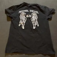 Angel Devil ブラック Tシャツ M