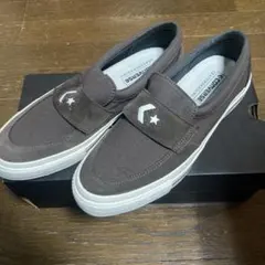 美品 CONVERSE CS LOAFER SK 28 黒 1CL665 箱付 - メルカリ