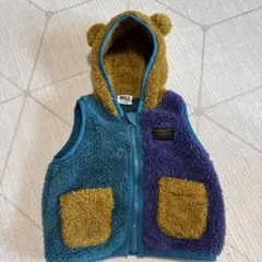 カラフルフリースベスト 80cm