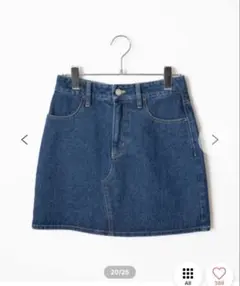 WEGO デニムミニスカート