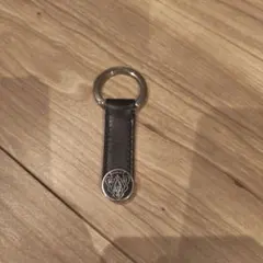 GUCCI レザーキーホルダー 黒