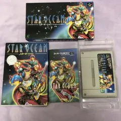 スターオーシャン　動作確認済み　スーパーファミコン　SFC  箱説付き　攻略本
