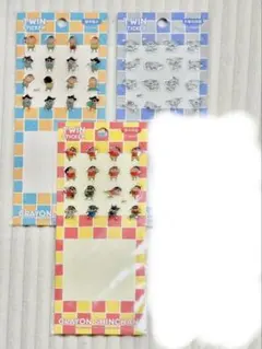 韓国限定 ぷっくり 立体シール 3Dクレヨンしんちゃん エポキシシール