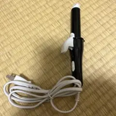 2way ミニヘアアイロン　ブラック