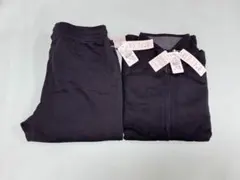 新品 上下セット マックハウス NAVYスタンドジップジャケット、スエットパンツ