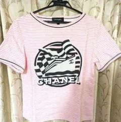香奈兒 條紋 T 恤 34