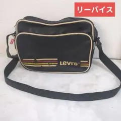 Levi's リーバイス ショルダーバッグ ブラック PUレザー