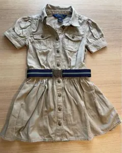 美品　ラルフローレン　ワンピース　ベルト　110