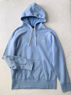POLO RALPH LAUREN ラルフ　パーカー　水色　ポニー刺繍