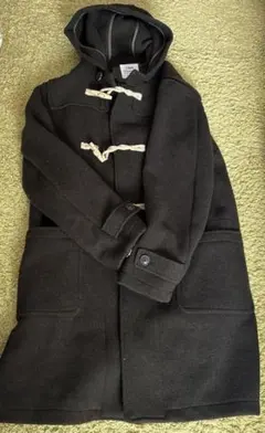 coen フード付きダッフルコート X-LARGE ダークブラウン