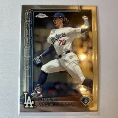 Topps Chrome Justin Wrobleski RC