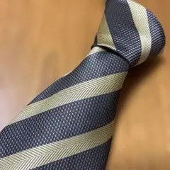 ⭐️Fiorenze ネクタイ ダークグレー ゴールド