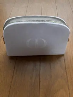 Dior ベルベット ポーチ ホワイト