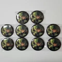 あくねこ 4周年 箔押し缶バッジ ハナマル