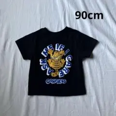 【美品】90cm ガーフィールド刺繍半袖Tシャツのサムネイル