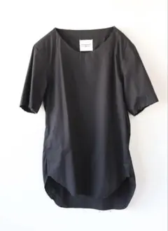 新品未使用ソロイストTシャツブラウス黒46のサムネイル