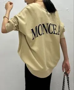 ラウンジドレス　2wayロゴプルオーバー