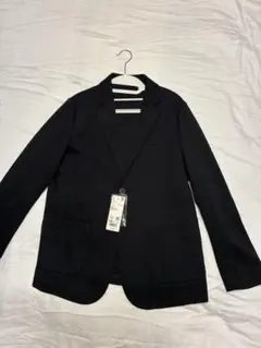UNIQLO キッズ ジャージージャケット(フォーマル) ブラック