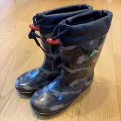 WILD TREE キッズ レインブーツ 迷彩柄 長靴　19センチ　子供用