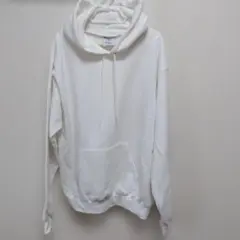 Champion プルオーバーパーカー ホワイト M