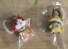 妖怪ウォッチめじるしアクセサリー　ジバニャン　コマじろう セット