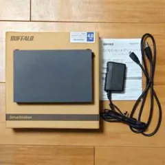 BUFFALO HD-AD4U3 4TB 外付けHDD バッファロー