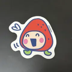 たまごっち　韓国限定　ポップアップ いちごっち ステッカー