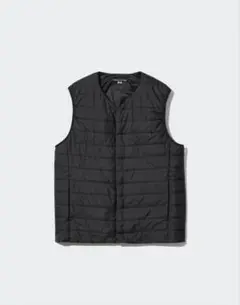 UNIQLO パフテックベスト/ヒートテック　ブラック